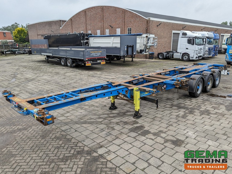 Krone SD 27 3-Assen BPW DrumBrakes - 5280kg - 1x 20FT 2x 20FT 30FT 40FT (O1867) - Puspiekabe noņemamā virsbūve/ Konteineru vedējs: foto 3 Krone SD 27 3-Assen BPW DrumBrakes - 5280kg - 1x 20FT 2x 20FT 30FT 40FT (O1867) - Puspiekabe noņemamā virsbūve/ Konteineru vedējs: foto 3