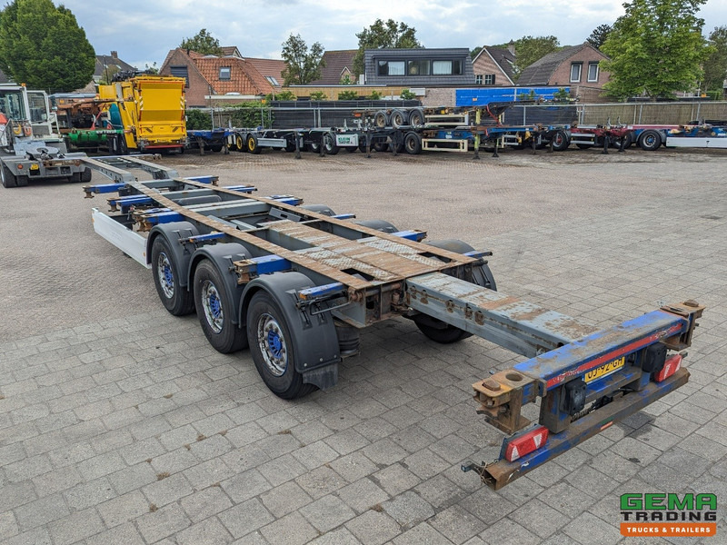 Krone SDC 27 3-Assen SAF - Lift as - Schijfremmen - Achterschuiver - 20 2x20FT/30/40FT - Puspiekabe noņemamā virsbūve/ Konteineru vedējs: foto 5 Krone SDC 27 3-Assen SAF - Lift as - Schijfremmen - Achterschuiver - 20 2x20FT/30/40FT - Puspiekabe noņemamā virsbūve/ Konteineru vedējs: foto 5
