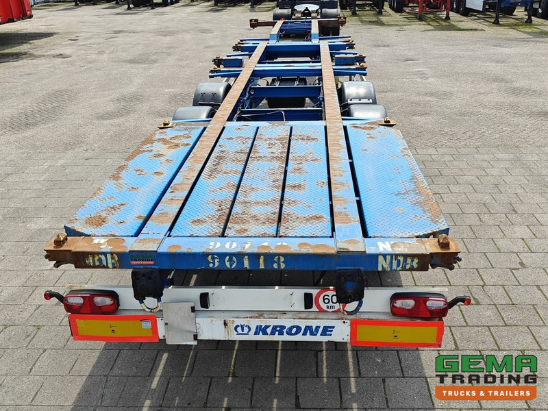 Krone SDC 27 3 assen BPW - DrumBrakes - 5340KG - 2x 20FT 1x 30FT 1x40FT - NL kenteken - Puspiekabe noņemamā virsbūve/ Konteineru vedējs: foto 5 Krone SDC 27 3 assen BPW - DrumBrakes - 5340KG - 2x 20FT 1x 30FT 1x40FT - NL kenteken - Puspiekabe noņemamā virsbūve/ Konteineru vedējs: foto 5