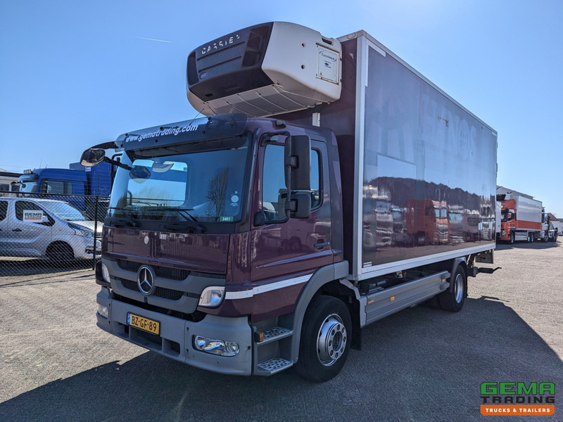 Mercedes-Benz ATEGO 1222 L 4x2 Dagcab Euro5 - Koel-Vriesbak 6.3M - Carrier Supra 950MT + Laadklep 2000KG - Zijdeuren - Kravas automašīna refrižerators: foto 1 Mercedes-Benz ATEGO 1222 L 4x2 Dagcab Euro5 - Koel-Vriesbak 6.3M - Carrier Supra 950MT + Laadklep 2000KG - Zijdeuren - Kravas automašīna refrižerators: foto 1