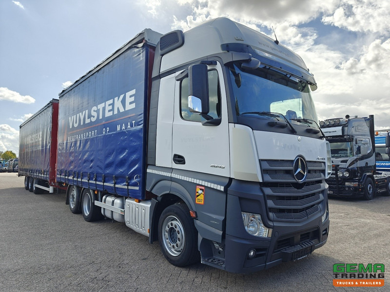 Mercedes-Benz Actros 2645 6x2 Gigaspace Euro6 + 3Axle Trailer - 115m³ VolumeCombi - Dubbele Tanks - Moffet Aansluiting - HH Vloer - SMARTTacho V2 - Kravas automašīna ar slēgto virsbūvi: foto 4 Mercedes-Benz Actros 2645 6x2 Gigaspace Euro6 + 3Axle Trailer - 115m³ VolumeCombi - Dubbele Tanks - Moffet Aansluiting - HH Vloer - SMARTTacho V2 - Kravas automašīna ar slēgto virsbūvi: foto 4