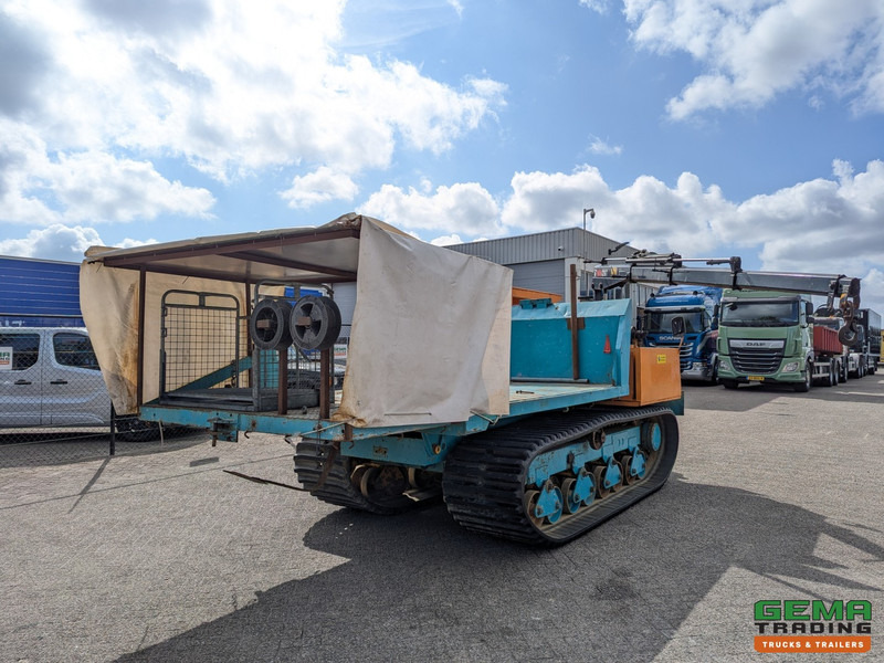 Morooka MST-1100 Rupsdumper / Werktuigdrager - Platte kiepbak + Hiab 026 T3 Kraan - Komatsu 6Cil - Bezceļu pašizgāzējs: foto 3 Morooka MST-1100 Rupsdumper / Werktuigdrager - Platte kiepbak + Hiab 026 T3 Kraan - Komatsu 6Cil - Bezceļu pašizgāzējs: foto 3