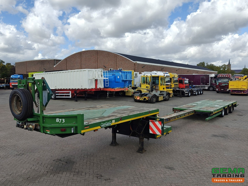 Nooteboom MCO-42-03V/L SemiDieplader 12.4m - 3Assen Gedwongen Gestuurd - Afstandbediening - Uitschuifbaar 5.8m - Rongenpotten - Twistlocks - 07/2026 APK - Puspiekabe zema profila platforma: foto 1 Nooteboom MCO-42-03V/L SemiDieplader 12.4m - 3Assen Gedwongen Gestuurd - Afstandbediening - Uitschuifbaar 5.8m - Rongenpotten - Twistlocks - 07/2026 APK - Puspiekabe zema profila platforma: foto 1