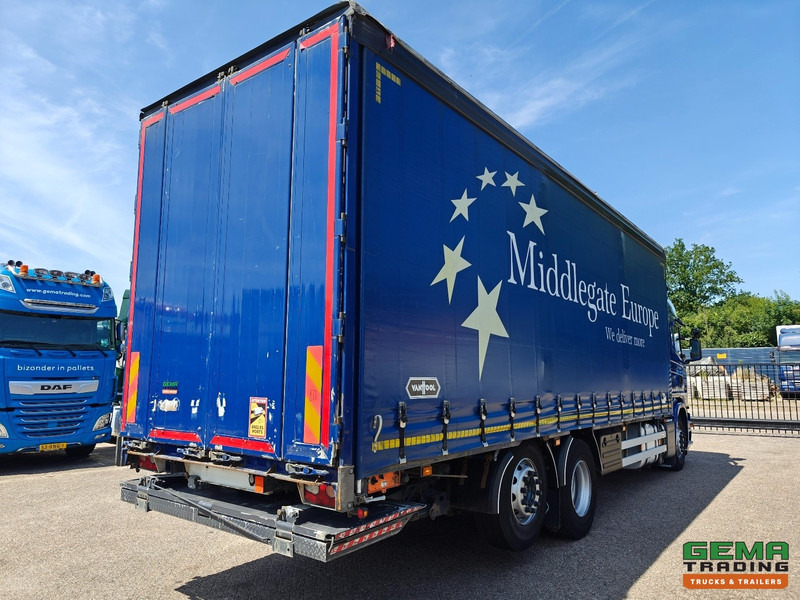 Scania G410 6x2/4 Streamline Euro6 - Retarder - Schuifzeilenbak 8.2M + Laadklep 1500kg - Smart Tacho V2 - Kravas automašīna ar tentu: foto 4 Scania G410 6x2/4 Streamline Euro6 - Retarder - Schuifzeilenbak 8.2M + Laadklep 1500kg - Smart Tacho V2 - Kravas automašīna ar tentu: foto 4