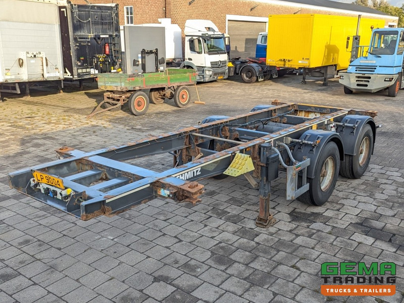 Schmitz Cargobull SCF 20 2-Assen BPW DrumBrakes - 20FT Connection - 2419KG (O2060) - Puspiekabe noņemamā virsbūve/ Konteineru vedējs: foto 2 Schmitz Cargobull SCF 20 2-Assen BPW DrumBrakes - 20FT Connection - 2419KG (O2060) - Puspiekabe noņemamā virsbūve/ Konteineru vedējs: foto 2
