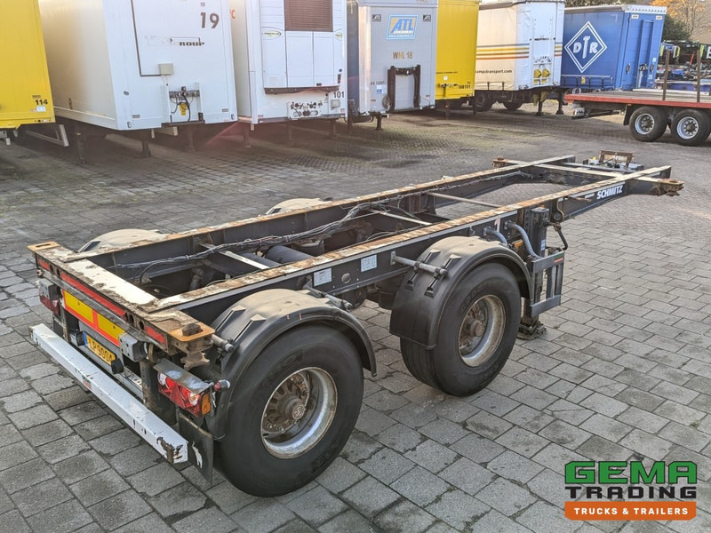 Schmitz Cargobull SCF 20 2-Assen BPW DrumBrakes - 20FT Connection - 2419KG (O2060) - Puspiekabe noņemamā virsbūve/ Konteineru vedējs: foto 1 Schmitz Cargobull SCF 20 2-Assen BPW DrumBrakes - 20FT Connection - 2419KG (O2060) - Puspiekabe noņemamā virsbūve/ Konteineru vedējs: foto 1