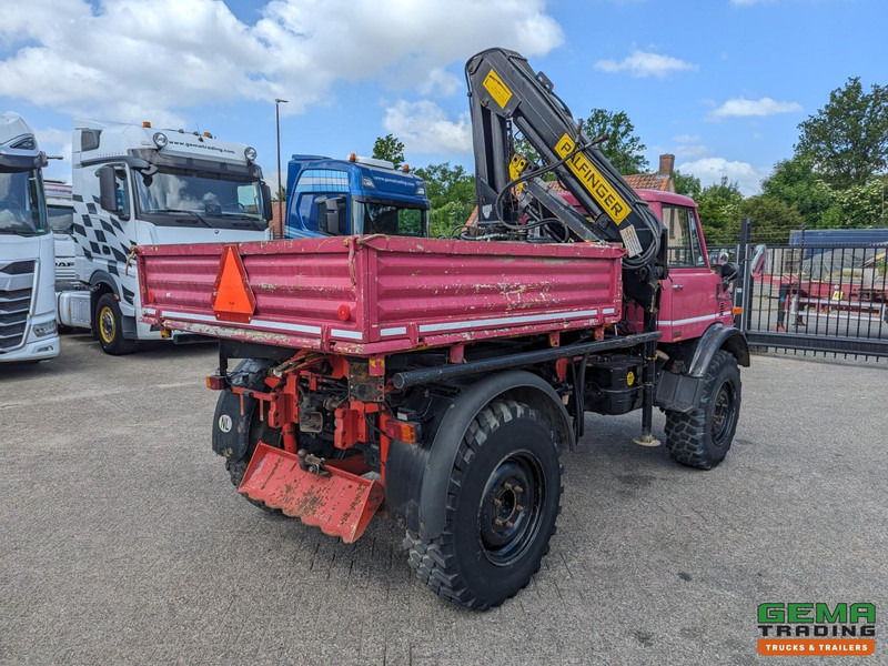 Unimog 416/U1100 4x4 - Hiab PK4600A - Open laadbak - Lier - Vangmuil/trekhaak - Mercedes Benz - Kravas auto ar manipulatoru: foto 5 Unimog 416/U1100 4x4 - Hiab PK4600A - Open laadbak - Lier - Vangmuil/trekhaak - Mercedes Benz - Kravas auto ar manipulatoru: foto 5