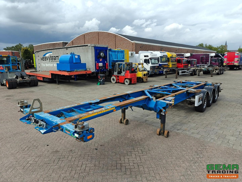 Van Hool 3B0079 3-Assen SAF - Schijfremmen - Alle aansluitingen / Universeel chassis - Puspiekabe noņemamā virsbūve/ Konteineru vedējs: foto 2 Van Hool 3B0079 3-Assen SAF - Schijfremmen - Alle aansluitingen / Universeel chassis - Puspiekabe noņemamā virsbūve/ Konteineru vedējs: foto 2