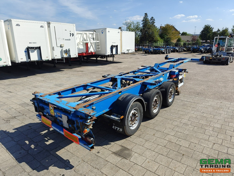 Van Hool 3B0079 3-Assen SAF - Schijfremmen - Alle aansluitingen / Universeel chassis - Puspiekabe noņemamā virsbūve/ Konteineru vedējs: foto 1 Van Hool 3B0079 3-Assen SAF - Schijfremmen - Alle aansluitingen / Universeel chassis - Puspiekabe noņemamā virsbūve/ Konteineru vedējs: foto 1