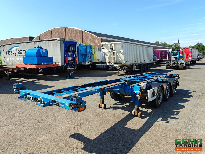 Van Hool 3B0079 3-Assen SAF - Schijfremmen - Alle aansluitingen / Universeel chassis - Puspiekabe noņemamā virsbūve/ Konteineru vedējs: foto 3 Van Hool 3B0079 3-Assen SAF - Schijfremmen - Alle aansluitingen / Universeel chassis - Puspiekabe noņemamā virsbūve/ Konteineru vedējs: foto 3