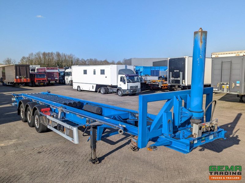 Van Hool 3C0017 40FT Kiepchassis - Aluminium Chassis - 5060KG - Slangenkokers - 88.000km! - Puspiekabe noņemamā virsbūve/ Konteineru vedējs: foto 4 Van Hool 3C0017 40FT Kiepchassis - Aluminium Chassis - 5060KG - Slangenkokers - 88.000km! - Puspiekabe noņemamā virsbūve/ Konteineru vedējs: foto 4