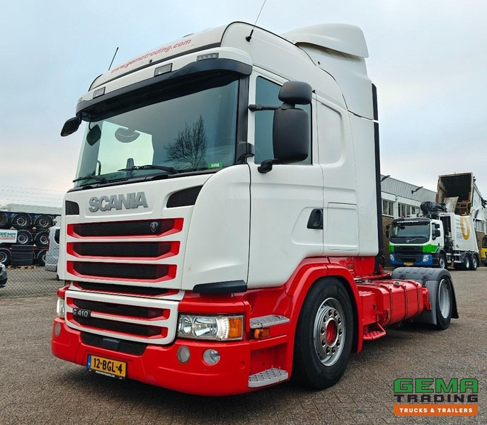 Scania G410 4x2 Highline Euro6A - Vollucht - Pneumatische Hefschotel - 375.000km - 10/2026 APK - Vilcējs: foto 1 Scania G410 4x2 Highline Euro6A - Vollucht - Pneumatische Hefschotel - 375.000km - 10/2026 APK - Vilcējs: foto 1