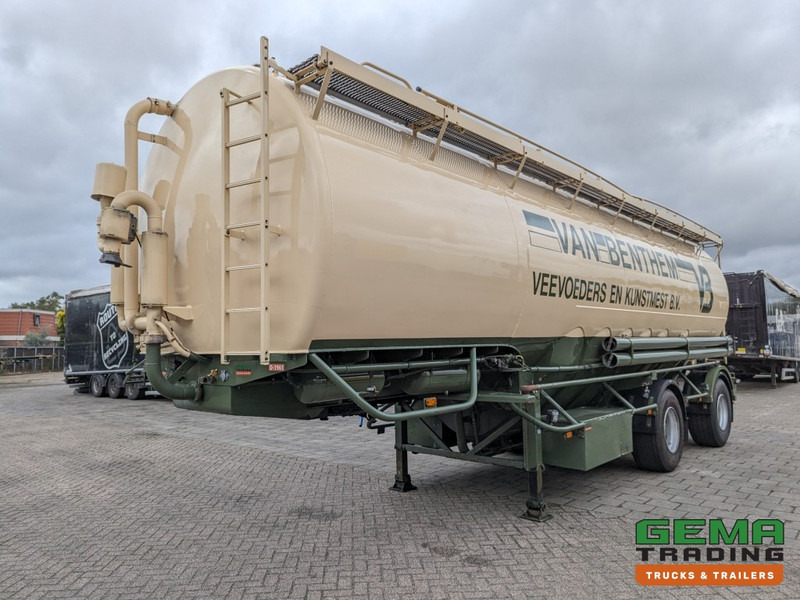 WELGRO 90WSL33-24 2-Assen SAF Silo MengVoeder / Futter 24m³ - Trommelremmen - StuurAs (O1961) - Puspiekabe cisterna: foto 1 WELGRO 90WSL33-24 2-Assen SAF Silo MengVoeder / Futter 24m³ - Trommelremmen - StuurAs (O1961) - Puspiekabe cisterna: foto 1