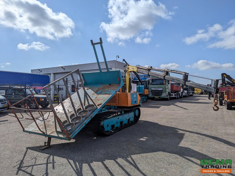 Yanmar YFW45R Rupsdumper / Werktuigdrager Kipper + Atlas TC33C-A29 (CY2014) Kraan - Bezceļu pašizgāzējs: foto 1 Yanmar YFW45R Rupsdumper / Werktuigdrager Kipper + Atlas TC33C-A29 (CY2014) Kraan - Bezceļu pašizgāzējs: foto 1