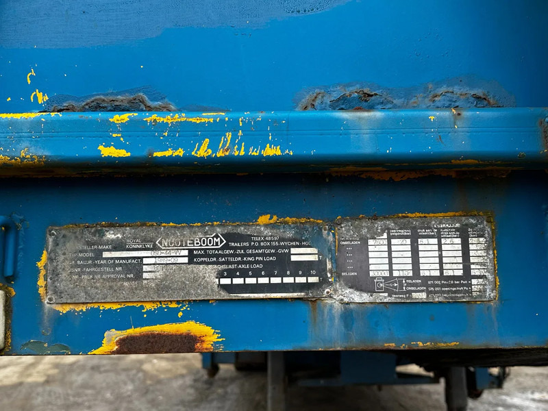 Nooteboom OSD-44 3 Axle lowloader Extandable 44Ton - Puspiekabe zema profila platforma: foto 3 Nooteboom OSD-44 3 Axle lowloader Extandable 44Ton - Puspiekabe zema profila platforma: foto 3