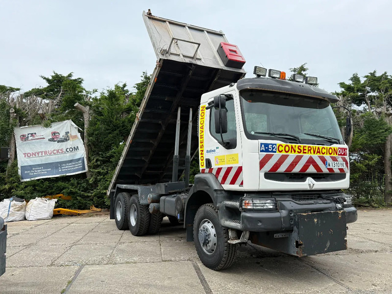 Renault Kerax 400 6X6 Tipper Spring/spring ZF Man Gear EURO 2 - Kravas automašīna pašizgāzējs: foto 1 Renault Kerax 400 6X6 Tipper Spring/spring ZF Man Gear EURO 2 - Kravas automašīna pašizgāzējs: foto 1