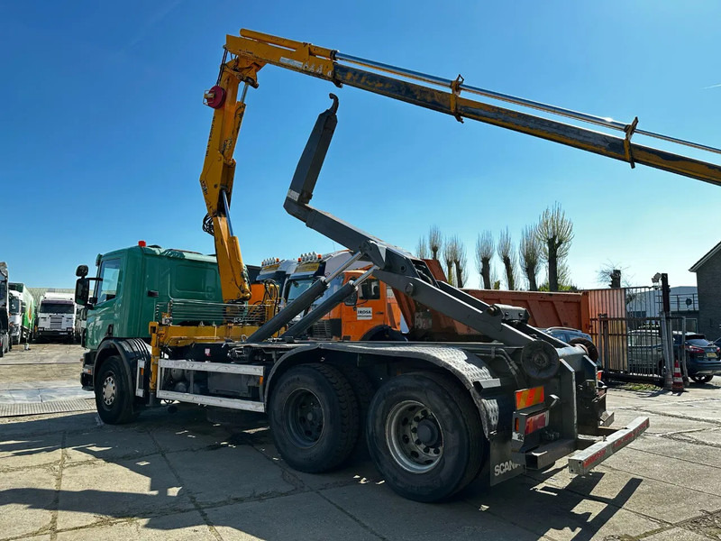 Scania P114-380 6X2 Ampirol + Heila 13000 5T Crane Manual Gear - Konteineru vedējs/ Kravas automašīna ar noņemamā virsbūve: foto 3 Scania P114-380 6X2 Ampirol + Heila 13000 5T Crane Manual Gear - Konteineru vedējs/ Kravas automašīna ar noņemamā virsbūve: foto 3