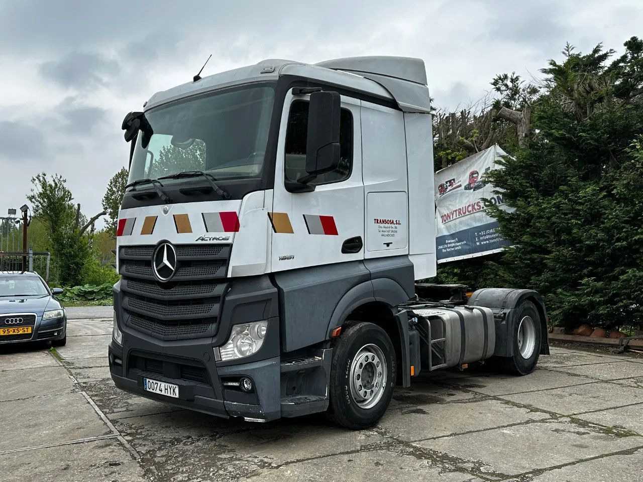 Mercedes-Benz Actros 1851 4X2 Tractor-unit Spring/Air Retarder - Vilcējs: foto 2 Mercedes-Benz Actros 1851 4X2 Tractor-unit Spring/Air Retarder - Vilcējs: foto 2
