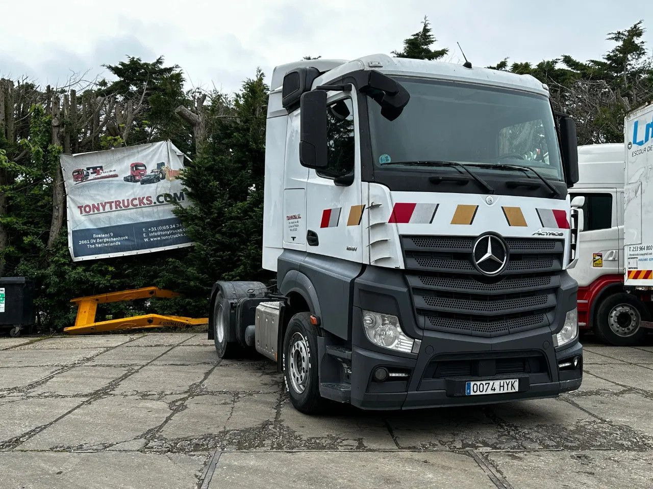 Mercedes-Benz Actros 1851 4X2 Tractor-unit Spring/Air Retarder - Vilcējs: foto 1 Mercedes-Benz Actros 1851 4X2 Tractor-unit Spring/Air Retarder - Vilcējs: foto 1