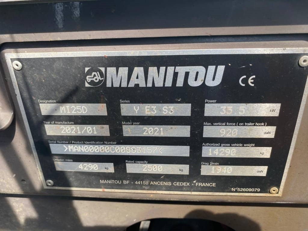 Dīzeļiekrāvējs Manitou Mi25D: foto 28