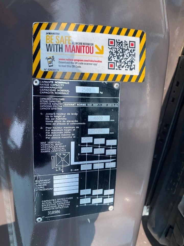 Dīzeļiekrāvējs Manitou Mi25D: foto 24 Dīzeļiekrāvējs Manitou Mi25D: foto 24