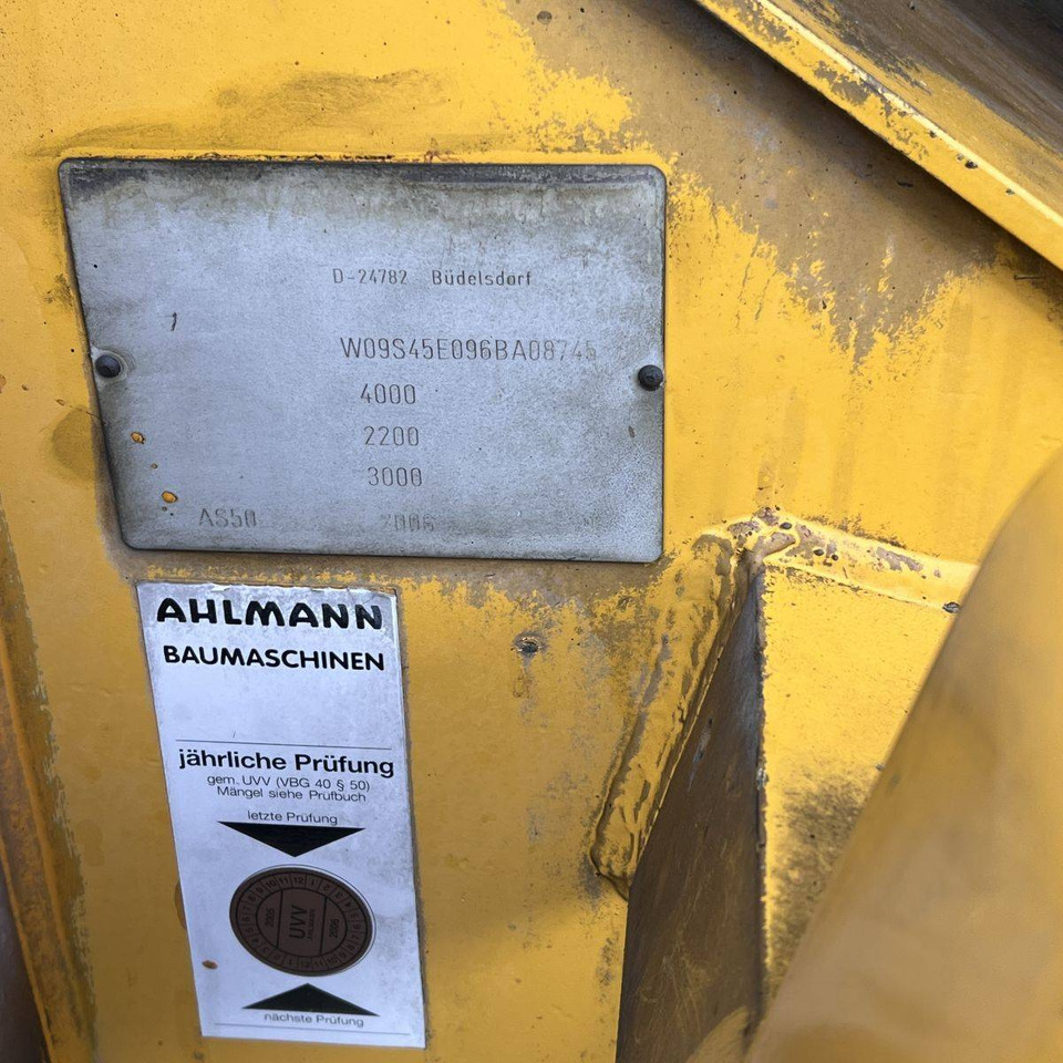 Ahlmann AS50 - Riteņu iekrāvējs: foto 5 Ahlmann AS50 - Riteņu iekrāvējs: foto 5
