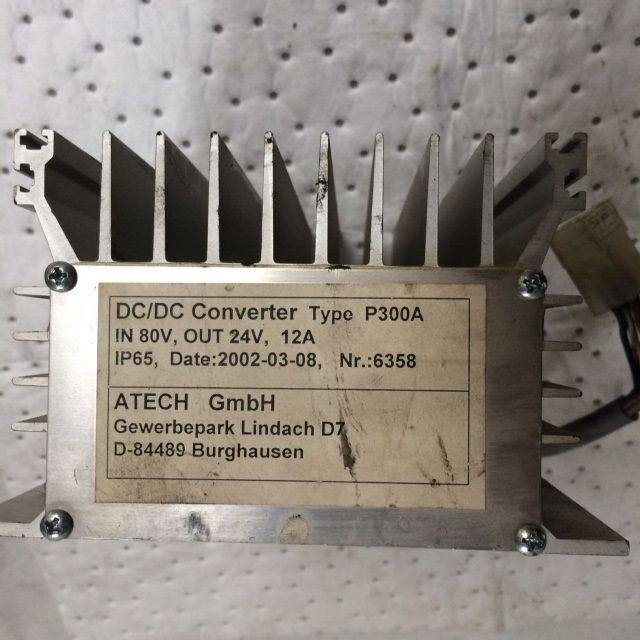 Atech Converter DC/DC 80/24V, 12A - Elektrosistēma - Iekraušanas tehnika: foto 3 Atech Converter DC/DC 80/24V, 12A - Elektrosistēma - Iekraušanas tehnika: foto 3