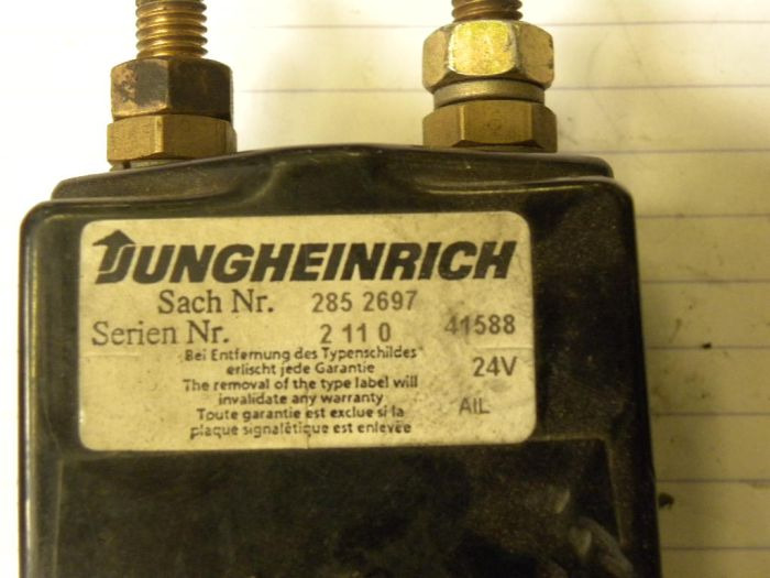 Contactor 24V for Jungheinrich - Relejs - Iekraušanas tehnika: foto 2 Contactor 24V for Jungheinrich - Relejs - Iekraušanas tehnika: foto 2