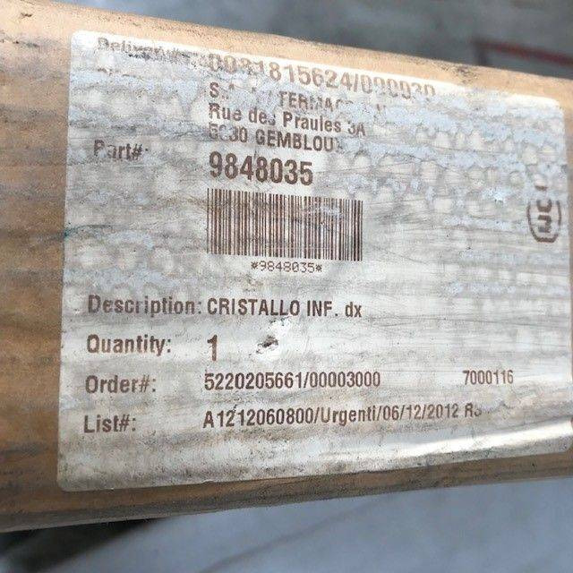 Glass for Komatsu/Fiat - Logs un rezerves daļas - Iekraušanas tehnika: foto 3 Glass for Komatsu/Fiat - Logs un rezerves daļas - Iekraušanas tehnika: foto 3