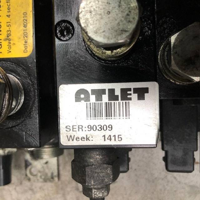 Hydraulic control valve for Unicarriers - Hidrauliskais vārsts - Iekraušanas tehnika: foto 4 Hydraulic control valve for Unicarriers - Hidrauliskais vārsts - Iekraušanas tehnika: foto 4