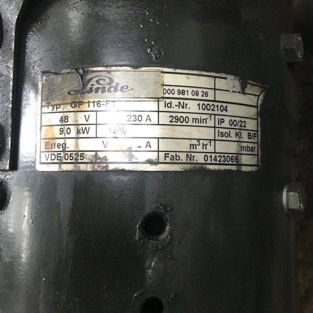 Hidrauliskais motors - Iekraušanas tehnika Hydraulic motor for Linde series 335-02: foto 6
