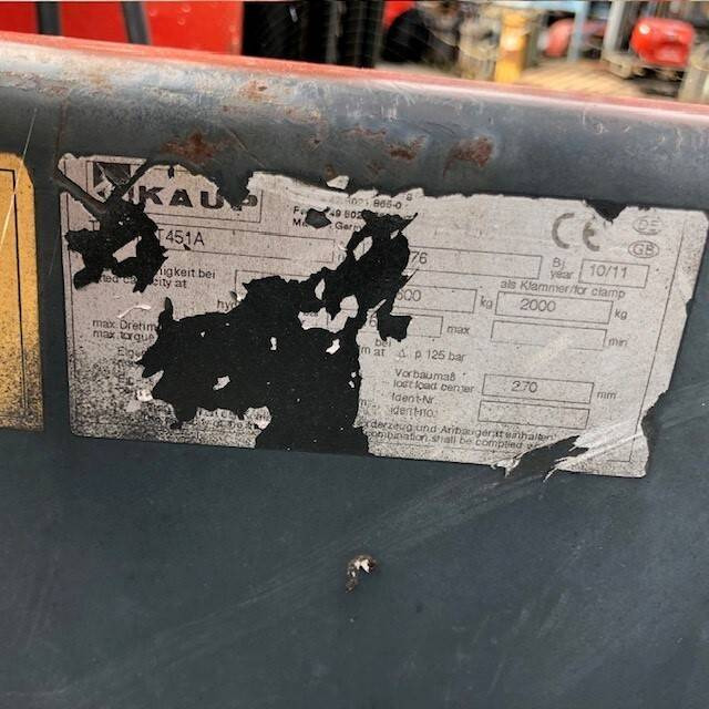 Kaup 360°Rotator fork clamp - Satvērējs: foto 3 Kaup 360°Rotator fork clamp - Satvērējs: foto 3