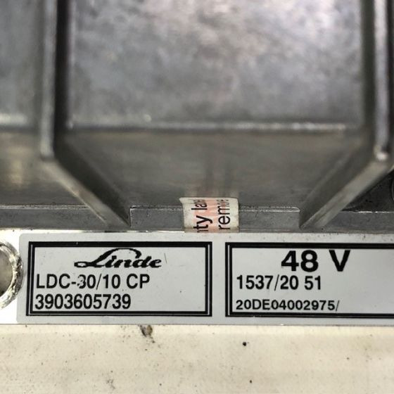 LDC-30/10CP Controller for Linde 335-02 series - Elektroniskais vadības bloks (ECU) - Iekraušanas tehnika: foto 2 LDC-30/10CP Controller for Linde 335-02 series - Elektroniskais vadības bloks (ECU) - Iekraušanas tehnika: foto 2