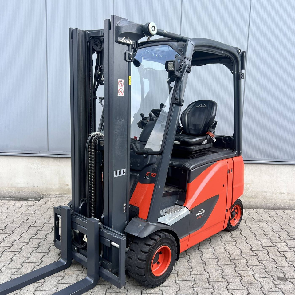 Linde E18P (386-02) EVO - Elektroiekrāvējs: foto 1 Linde E18P (386-02) EVO - Elektroiekrāvējs: foto 1