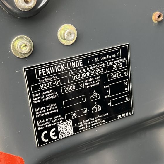 Gāzes iekrāvējs Linde H20T-01 (391) EVO: foto 19