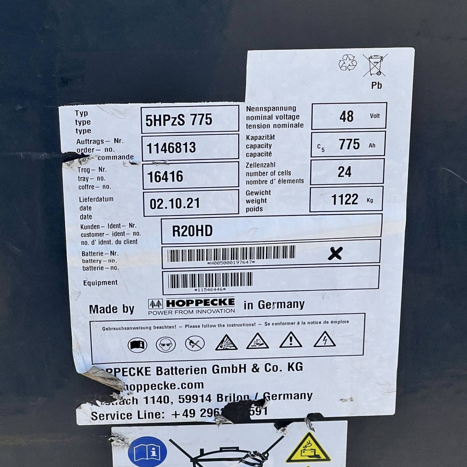 Bīdmasta krautņotājs Linde R20HD (1120) Coldstore: foto 13