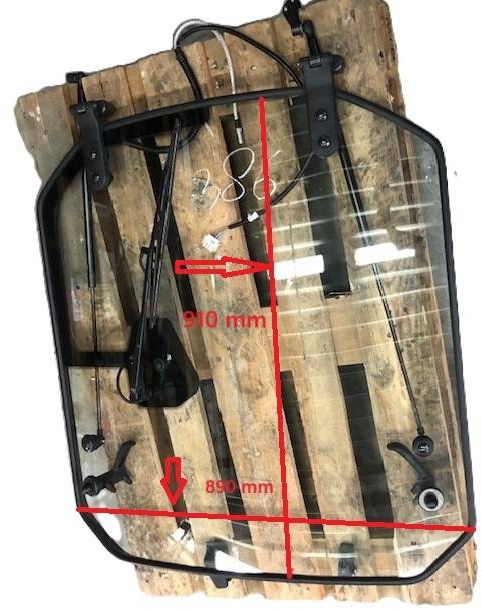 Rear Window - Logs un rezerves daļas - Iekraušanas tehnika: foto 3 Rear Window - Logs un rezerves daļas - Iekraušanas tehnika: foto 3