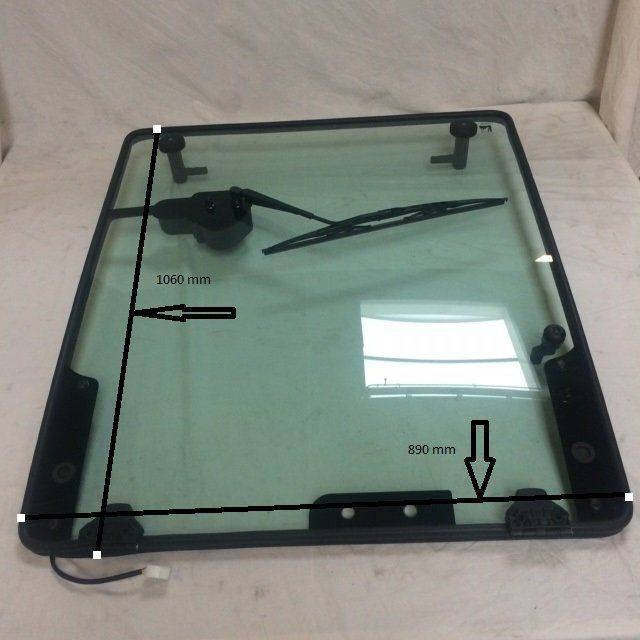 Rear windows for Caterpillar / Mitsubishi - Logs un rezerves daļas - Iekraušanas tehnika: foto 2 Rear windows for Caterpillar / Mitsubishi - Logs un rezerves daļas - Iekraušanas tehnika: foto 2