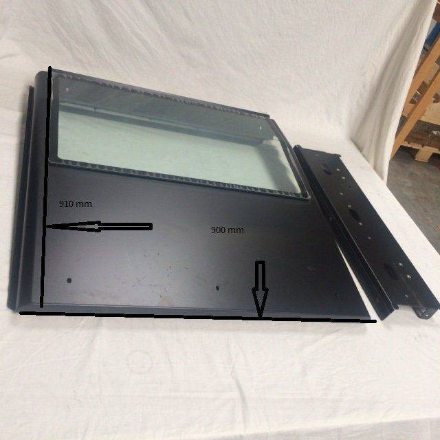 Roof Steel 1 ton for Caterpillar / Mitsubishi - Virsbūve un ārpuse - Iekraušanas tehnika: foto 3 Roof Steel 1 ton for Caterpillar / Mitsubishi - Virsbūve un ārpuse - Iekraušanas tehnika: foto 3