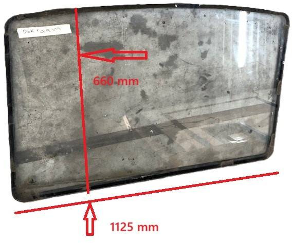 Roof window for Linde - Logs un rezerves daļas - Iekraušanas tehnika: foto 2 Roof window for Linde - Logs un rezerves daļas - Iekraušanas tehnika: foto 2