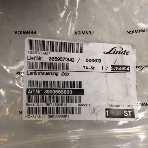 Steering controller for Linde /324-02/ - Elektroniskais vadības bloks (ECU) - Iekraušanas tehnika: foto 1 Steering controller for Linde /324-02/ - Elektroniskais vadības bloks (ECU) - Iekraušanas tehnika: foto 1