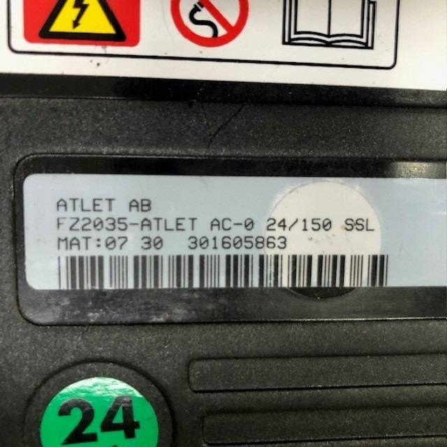 Zapi FZ2035 for Atlet - Elektrosistēma - Iekraušanas tehnika: foto 2 Zapi FZ2035 for Atlet - Elektrosistēma - Iekraušanas tehnika: foto 2