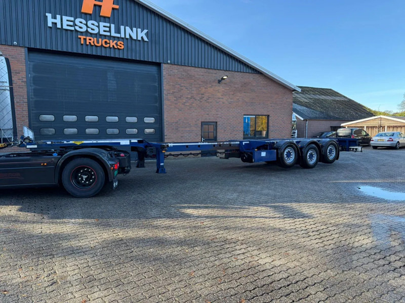 Broshuis 3UCC-39/45 2x20/30/40/45 FT Multi Liftas SAF Schijfremmen APK 08/2026 - Puspiekabe noņemamā virsbūve/ Konteineru vedējs: foto 2 Broshuis 3UCC-39/45 2x20/30/40/45 FT Multi Liftas SAF Schijfremmen APK 08/2026 - Puspiekabe noņemamā virsbūve/ Konteineru vedējs: foto 2