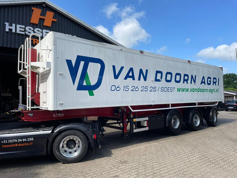 Puspiekabe pašizgāzējs Bulthuis 56m3 Vol alu kipper Stuuras/Lenkachse, Bieten, Liftachse: foto 1