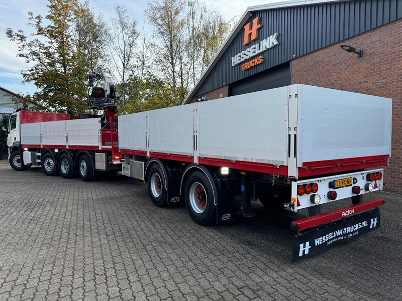 DAF CF 480 8X2 KENNIS K16R3 Kraan/Crane Combi 248.940KM Top condition!! - Bortu kravas automašīna/ Platforma, Kravas auto ar manipulatoru: foto 3 DAF CF 480 8X2 KENNIS K16R3 Kraan/Crane Combi 248.940KM Top condition!! - Bortu kravas automašīna/ Platforma, Kravas auto ar manipulatoru: foto 3