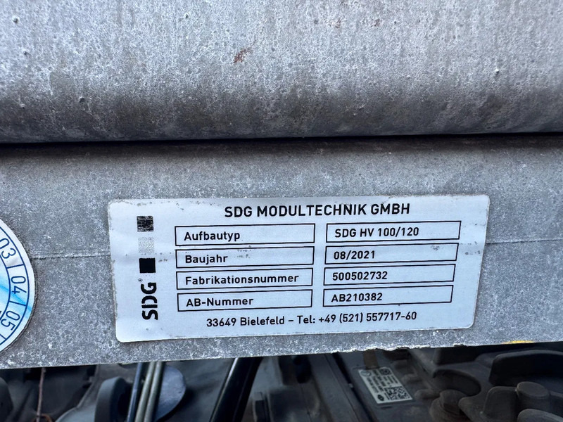 DAF XF 480 6X2 SSC FAN BDF Retarder 2x AHK Lenkachse Standairco - Konteineru vedējs/ Kravas automašīna ar noņemamā virsbūve: foto 5 DAF XF 480 6X2 SSC FAN BDF Retarder 2x AHK Lenkachse Standairco - Konteineru vedējs/ Kravas automašīna ar noņemamā virsbūve: foto 5