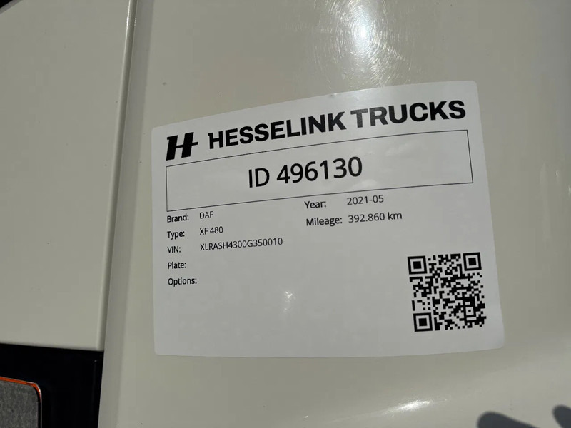 Konteineru vedējs/ Kravas automašīna ar noņemamā virsbūve DAF XF 480 6X2 SSC FAR BDF Retarder 2x AHK 7.82 Multiwechseler: foto 13