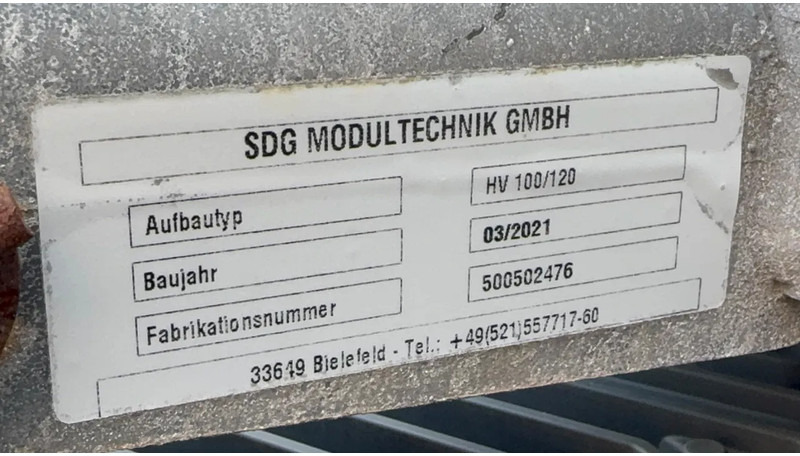 Konteineru vedējs/ Kravas automašīna ar noņemamā virsbūve DAF XF 480 6X2 SSC FAR BDF Retarder 2x AHK 7.82 Multiwechseler: foto 8