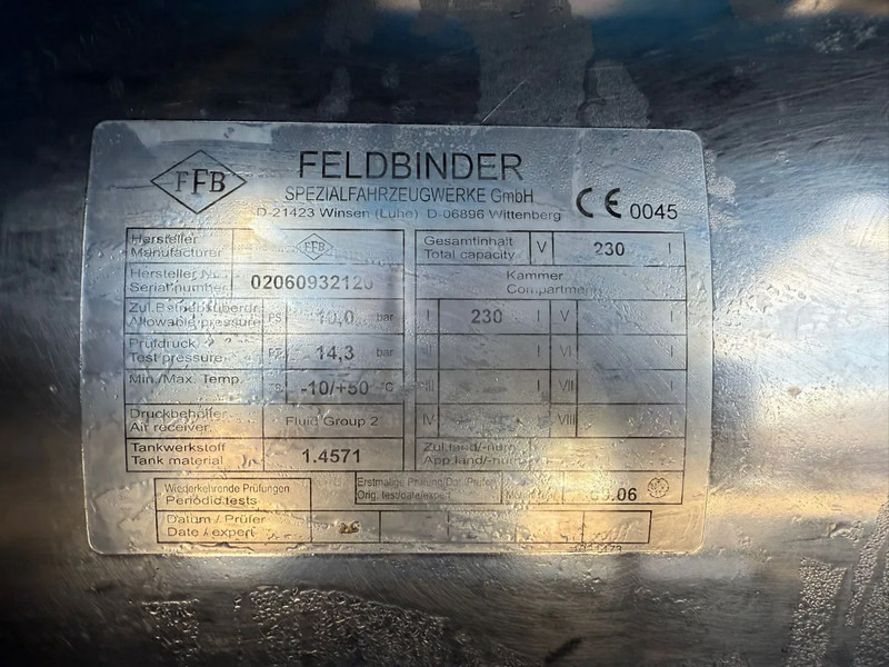 Feldbinder 34m3 Veevoeder Vogelsang-pomp, Coating binnenzijde līzingu Feldbinder 34m3 Veevoeder Vogelsang-pomp, Coating binnenzijde: foto 15 Feldbinder 34m3 Veevoeder Vogelsang-pomp, Coating binnenzijde līzingu Feldbinder 34m3 Veevoeder Vogelsang-pomp, Coating binnenzijde: foto 15