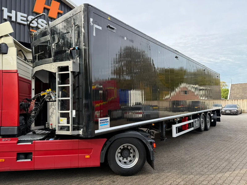 Knapen Trailers K200 85m3 Stuuras/Lenkachse Cargo Floor 10MM Alcoa Liftas - Puspiekabe kustīgās grīdas: foto 1 Knapen Trailers K200 85m3 Stuuras/Lenkachse Cargo Floor 10MM Alcoa Liftas - Puspiekabe kustīgās grīdas: foto 1